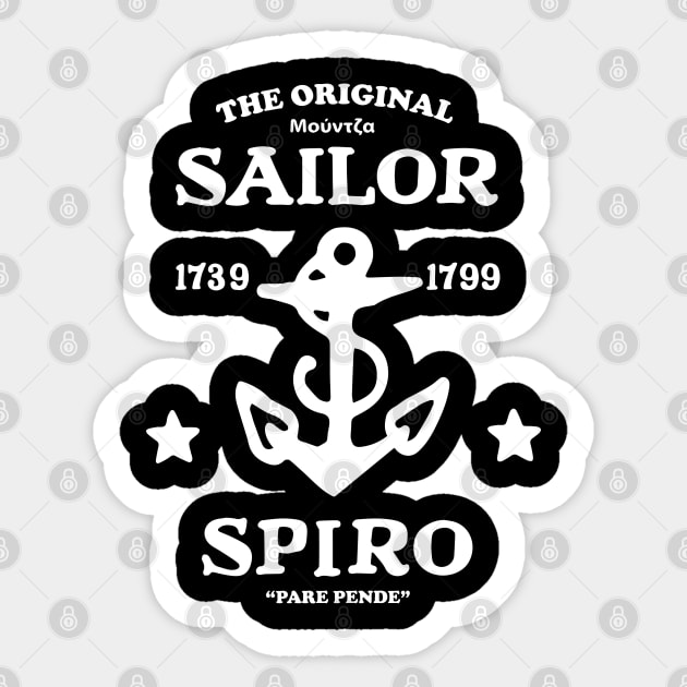 Sailor spiro Sticker by PopGraphics